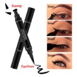 Waterproof 2-in-1 Double-Ended Seal Eyeliner in Black