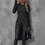 Figure-Hugging Drapey Milk Silk T-Shirt for Women - Slim Fit