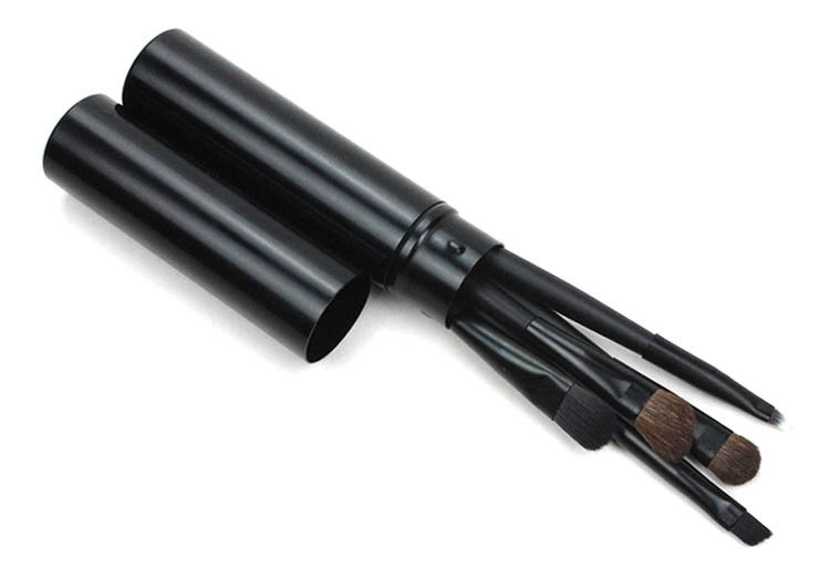 Precise Travel Mini Eye Makeup Brush Set (5 pcs, 15 cm)