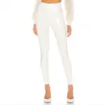 Sexy Slim-fit Cropped Leather Pants