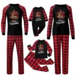 Christmas Parent-child Homewear Clothes Pajamas Suit M2