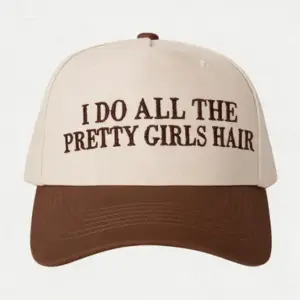 Sun-Protection Cotton Baseball Cap for Women, Printed Rustic Style