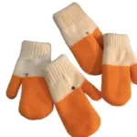 Funny Swan Knitted Wool Gloves for Winter Mittens