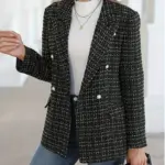 775db9f1-a17a-416c-9fa6-d1fa1c270d69.webp Stylish And Elegant Plaid Tailored Blazer
