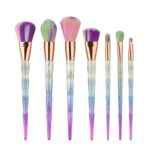Smoother Foundation Application 7-Piece Diamond Makeup Brush Set