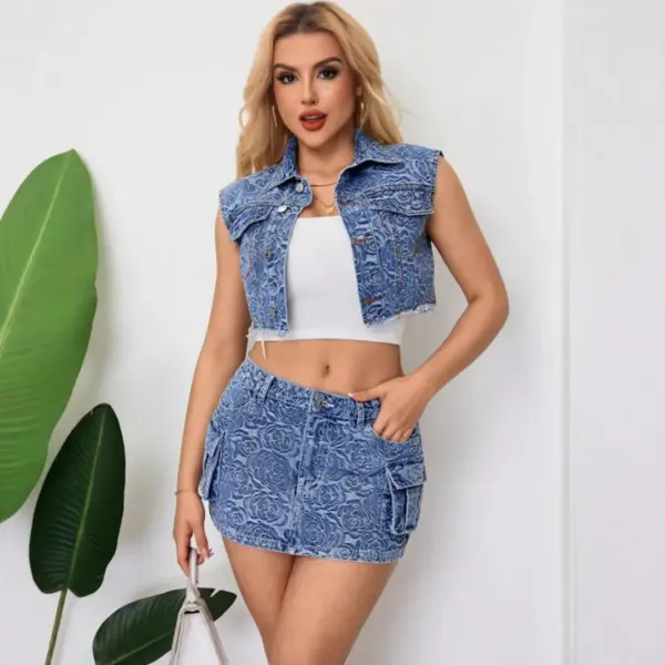 Womens Casual And Stylish Denim Jacket Womens Casual And Stylish Denim Jacket