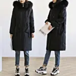 Warm Cotton-Padded Winter Coat for Curvy Women, M-6 XL