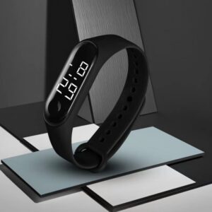 50 m Waterproof LED Kids Sports Watch with Touch