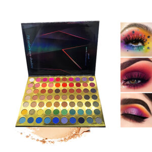 70-Color Multicolor Eyeshadow Palette with Matte & Pearl