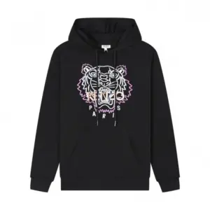 Velvet Padded Hooded Sweatshirt for Men and Women (Polyester)