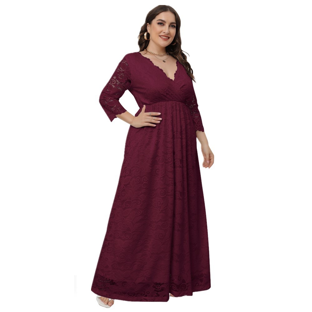 Bridesmaid Elegant Lace Women's Dress Bridesmaid Elegant Lace Women's Dress
