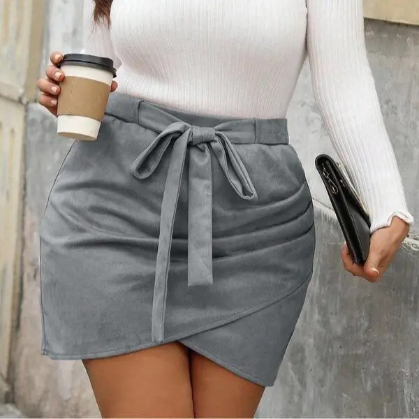 Solid Color Casual Design Bohemian Skirts For Women Solid Color Casual Design Bohemian Skirts For Women