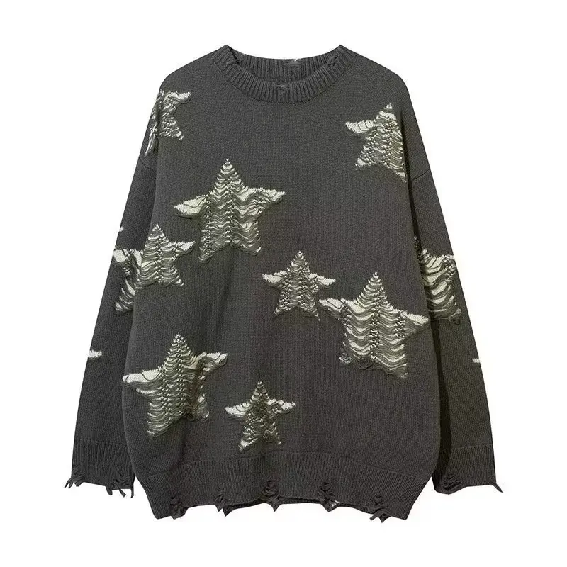 Fake Two-Piece Retro Preppy Style Knitted Sweater Fake Two-Piece Retro Preppy Style Knitted Sweater