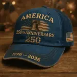 Sun-Protection Washed Embroidered Baseball Cap for Women