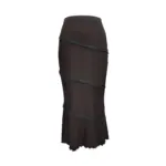 7e26483c-350b-445b-9c47-c0ea59aec3d3.webp Elegant Womens Mermaid Knitted Skirt with Ruffle Patchwork Trim