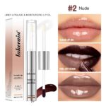 Moisturizing 2-in-1 Peel-Off Lip Gloss for Long Wear (3+3 ml)