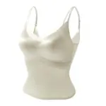 Breathable Cross-Strap Nylon Mesh Vest Slip for Women