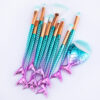 Soft Nylon Bristles 11-Piece Makeup Brush Kit for Powder