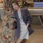 Elevated Commuter Style Blazer for Women with Puff Sleeves