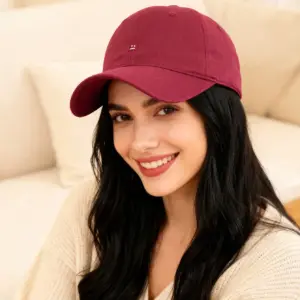 Solid-color Embroidered Smiling Face Baseball Cap For Daily Commuting, Sun Protection While Traveling, And Photography Purposes.