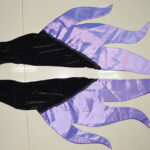 Velvet Satin Halloween Queen Costume for Adults (M-L)