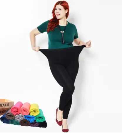 Modal Plus Size Leggings for Women - Soft Stretch