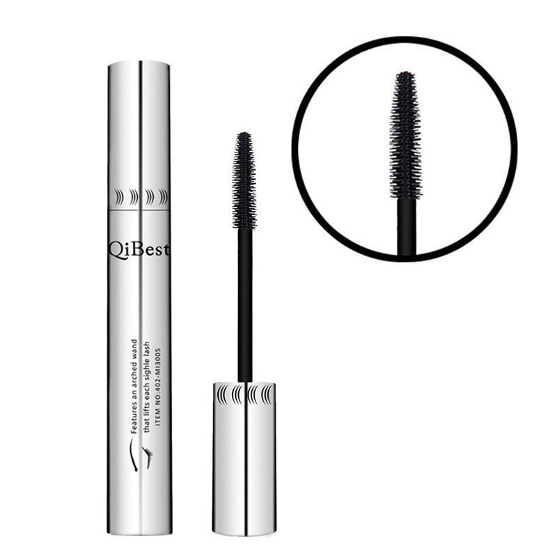 Layered 4 D Silk Fiber Eyelash Mascara for Black Volume Layered 4 D Silk Fiber Eyelash Mascara for Black Volume