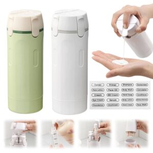 Leak-Proof 4-in-1 Travel Dispenser Bottles, 30 ml Each
