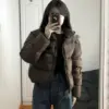 Women's Short Puffer Down Jacket Coats Women's Short Puffer Down Jacket Coats