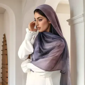 Lightweight Polyester Arab-Style Headscarf Urban - 180 x70 cm