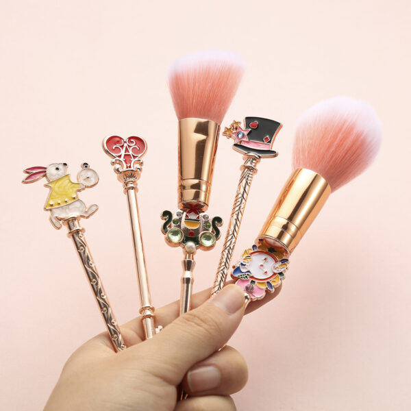 Precise Makeup Brush for Smooth Any-Skin Application, Rose Gold