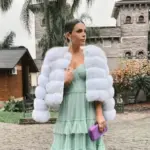 Thickened Faux Fox Fur Patchwork Coat for Winter Warmth