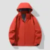 Outdoor Couple's Hardshell Jacket Single-Layer Hiking Coat