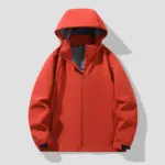 8833eb6a-b93d-4f25-8a14-521fdcbf3563.webp Outdoor Couple's Hardshell Jacket Single-Layer Hiking Coat