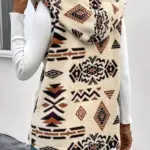 891964cc-8731-45e0-9eab-447496321e1c.webp Reversible Hooded Vest for Women, Geometric Print Beige