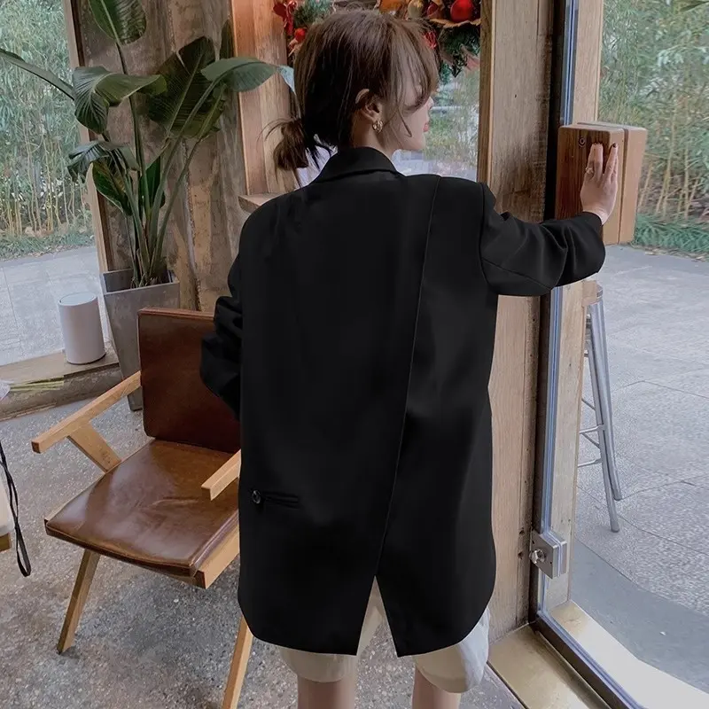Elevated Commuter Style Blazer for Women with Puff Sleeves