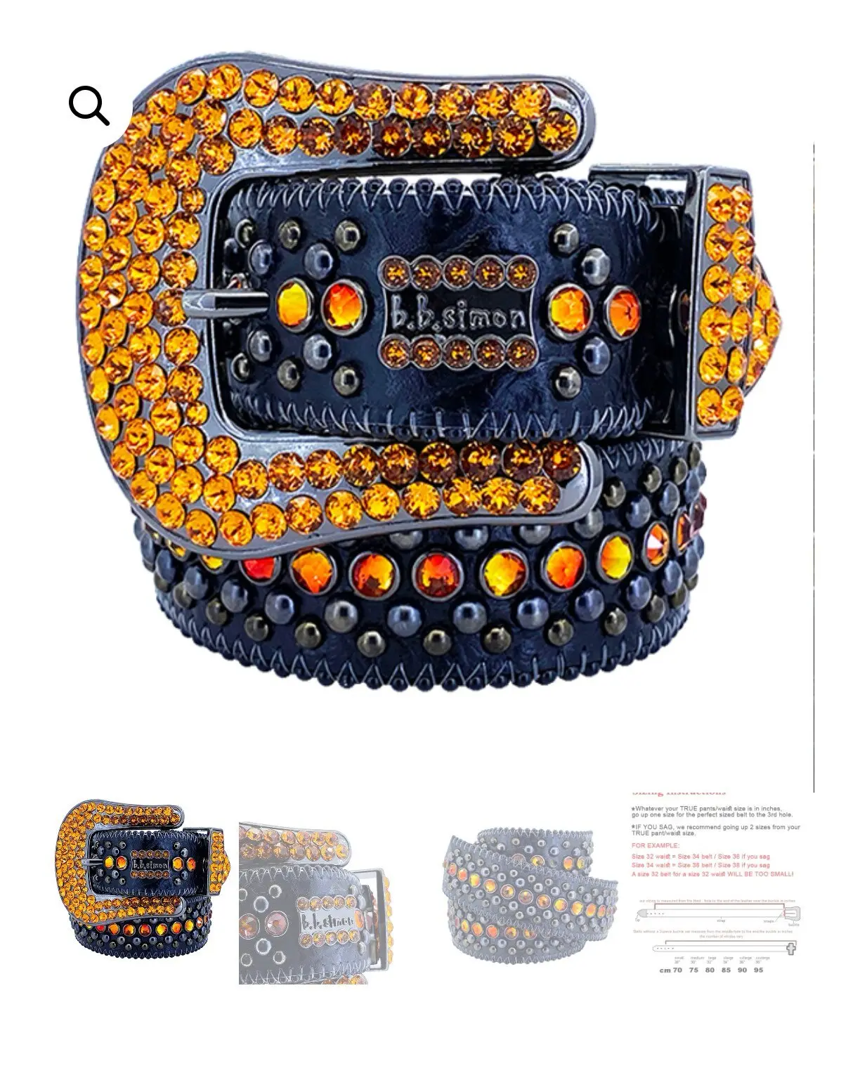 New Rhinestone Belt With Top-grain Leather Unisex New Rhinestone Belt With Top-grain Leather Unisex