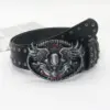 Punk-style Rivet All-match Trendy Leather Belt For Edgy Girls Punk-style Rivet All-match Trendy Leather Belt For Edgy Girls