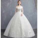 8d5ae814-a525-4da9-9187-7cd07c5d5678.jpg One-shoulder Bride Was Thin, High-waisted, Pregnant Women, Simple And Small, Tailed