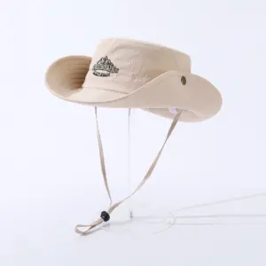 Quick-Drying Windproof Fisherman Hat with Large Sunshade