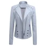 8e5db5cb-64b9-4964-8f10-15ccc3c8c277.webp New Spring And Autumn New Leather PU Leather Jacket Women's Short