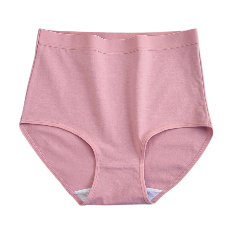 High-Waist Cotton Women’s Belly Shaping Panties, Plus Size