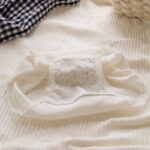Breathable Cotton Mid-Waist Girls Briefs with Bow Design