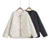 European And American-style Fashionable Cotton Coat For Women With A Heart-shaped Pattern