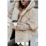 Warm Patchwork Cotton Padded Jacket for Women - Loose Fit