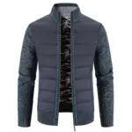 9225769d-d42c-47b5-9934-669bd514e191.webp Stand Collar Men’s Cardigan Sweater Coat, Fleece-Lined