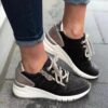 Fashion Chunky-soled Sneakers Outdoor Walking Running Casual Shoes For Women