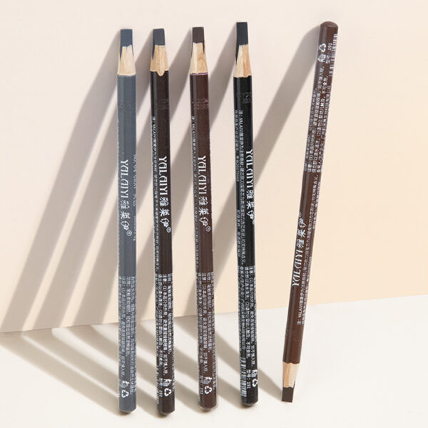 Waterproof Hard-Core Eyebrow Pencil for Natural, Smudge-Free Wear
