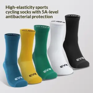 Outdoor High-Elastic Reflective EVR New Cycling Socks