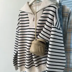Women's Loose Casual-Style Hoodie Outerwear Top
